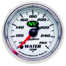 Vattentempmätare 52mm 100-260ºF (Digital Stepper-motor) NV